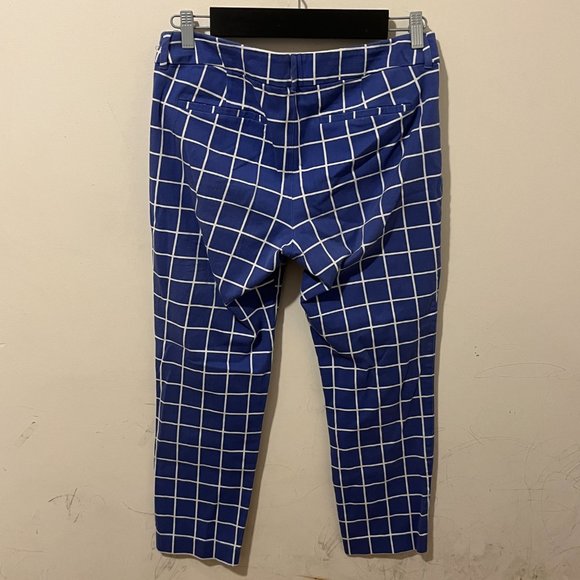 OLD NAVY | Women's Pixie Grid Jeans Blue White Size 10 - Picture 2 of 6